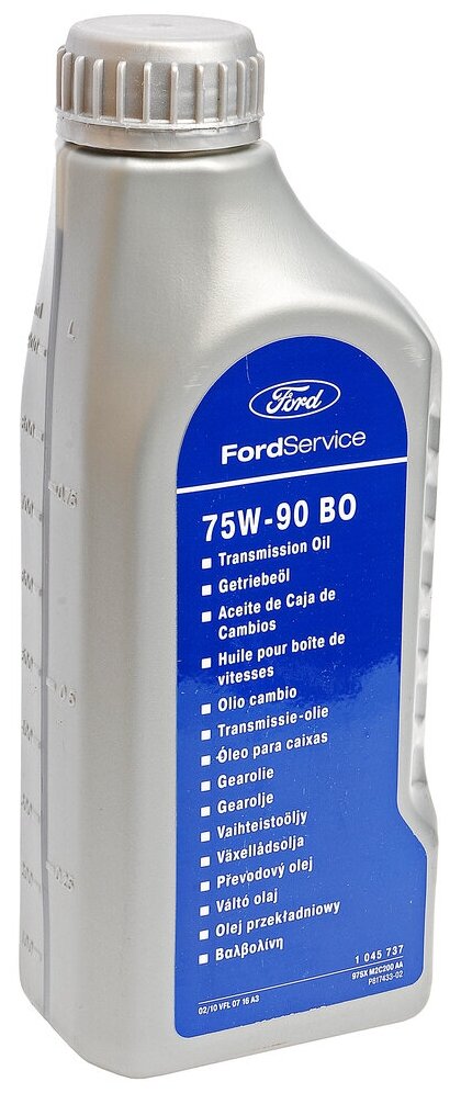 Трансмиссионное масло Ford transmission oil sae 75w-90 wsd-m2c200-c (1л) 1790199