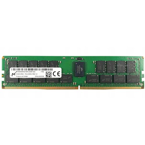 Модуль памяти 32Gb Micron MTA72ASS4G72LZ-2G1A1 ECC REG DDR4 2133Mhz LRDIMM 1987000₽