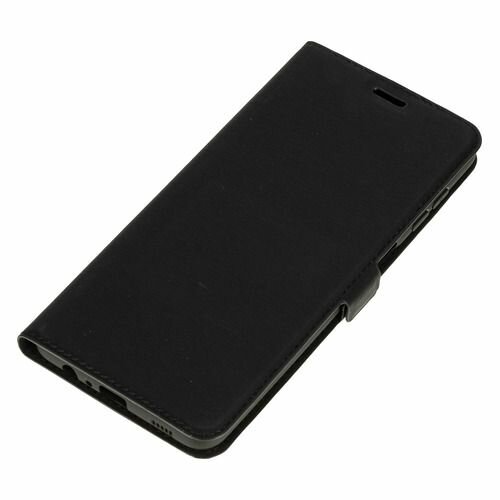 Чехол (флип-кейс) DF sFlip-75, для Samsung Galaxy A12/M12, черный [df sflip-75 (black)] - фотография № 4