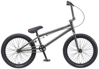 Велосипед BMX TechTeam Millennium (2020) black chrome 20.5" (требует финальной сборки)