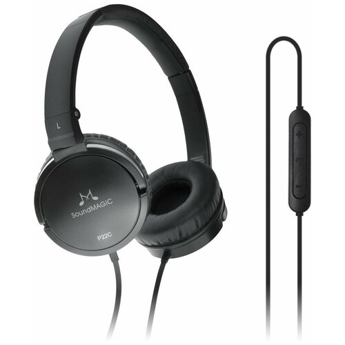 Наушники SoundMAGIC P22C, mini jack 3.5 mm, black