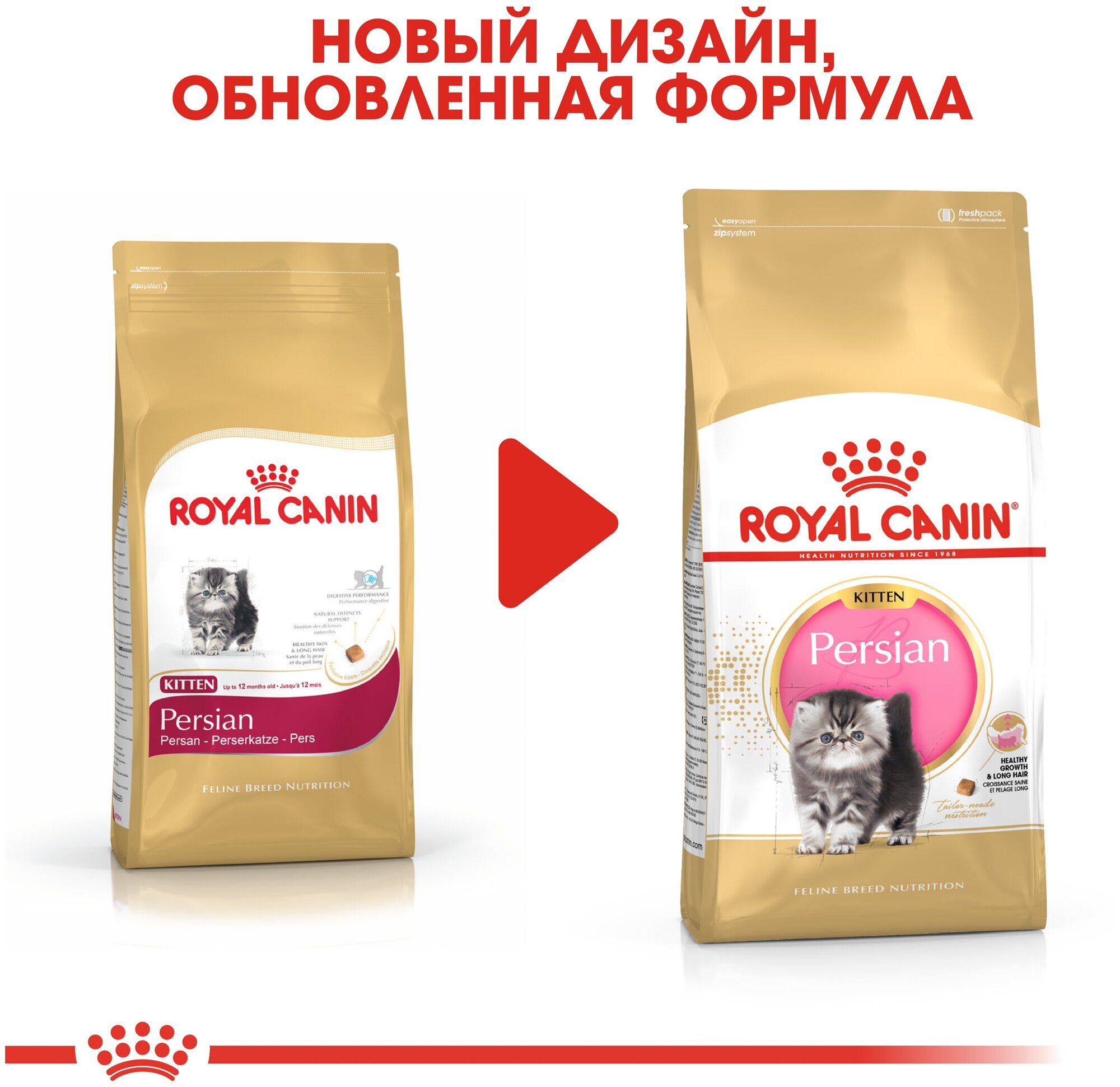 Корм Royal Canin Persian KITTEN для котят персидских пород до 12 мес., 10 кг - фотография № 16