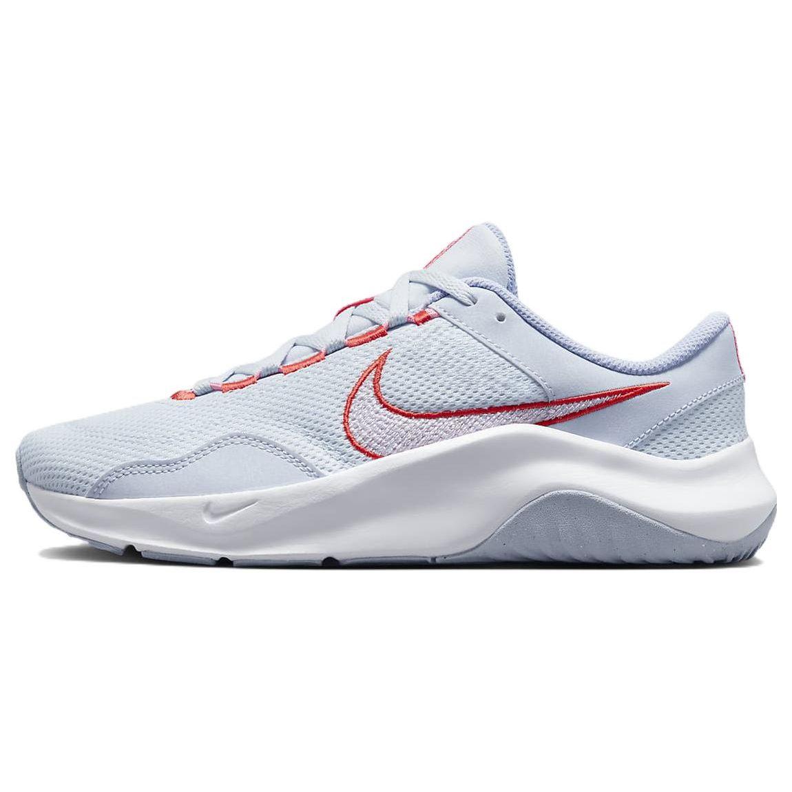 Кроссовки для женщин Nike, Цвет: серый, розовый, Размер: 6