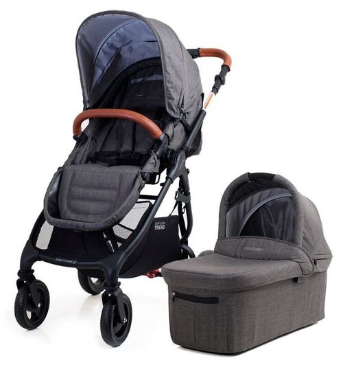 Универсальная коляска Valco Baby Snap 4 Ultra Trend (2 в 1), charcoal, цвет шасси: черный