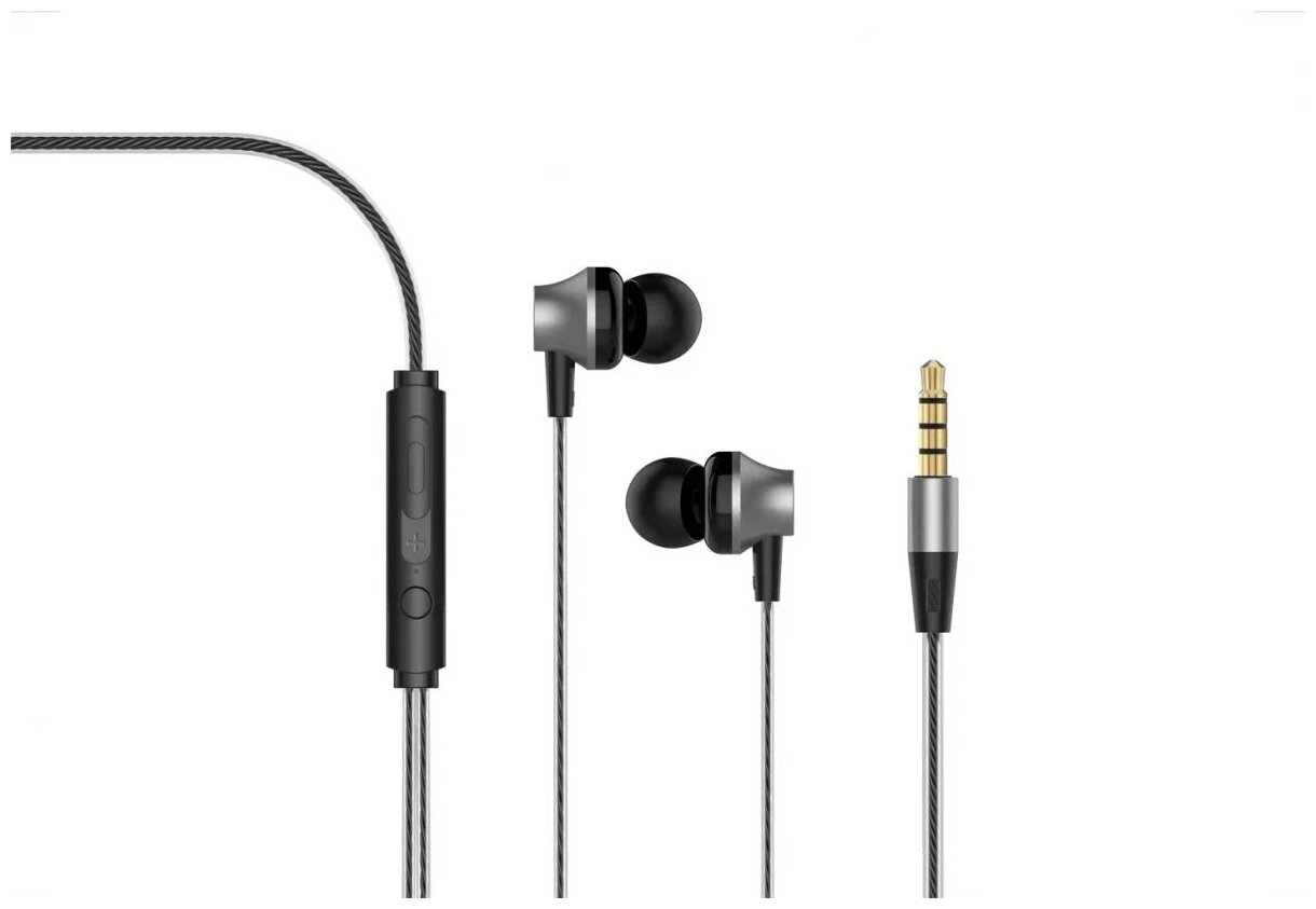 Наушники Devia Metal In-Ear, черный