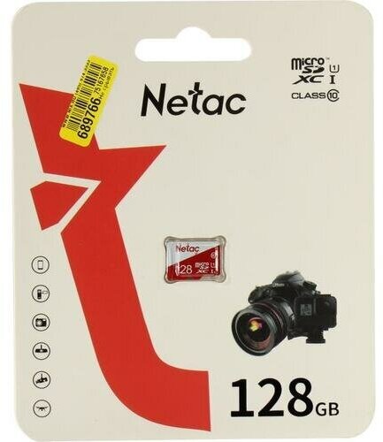 SD карта Netac NT02P500ECO-128G-S