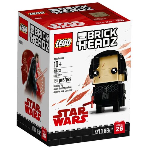 Конструктор LEGO BrickHeadz 41603 Кайло Рен, 130 дет. конструктор lego star wars 75117 кайло рен 86 дет
