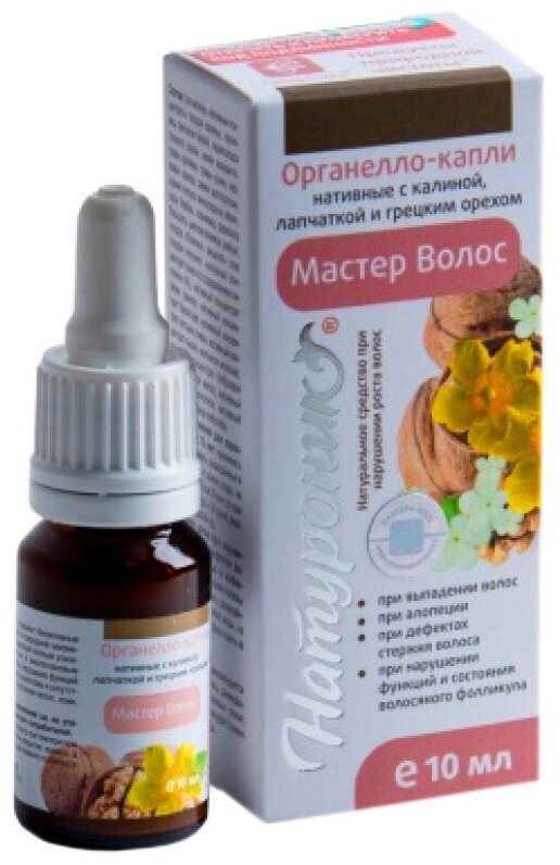 фото Капли Натуроник "Мастер-волос"