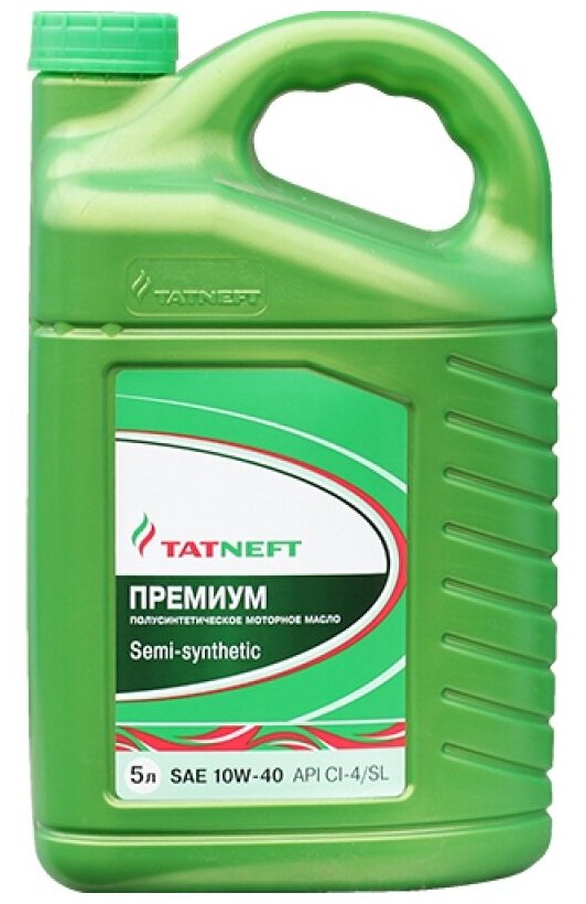 Полусинтетическое моторное масло Татнефть ПРЕМИУМ 10W-40 —  по .