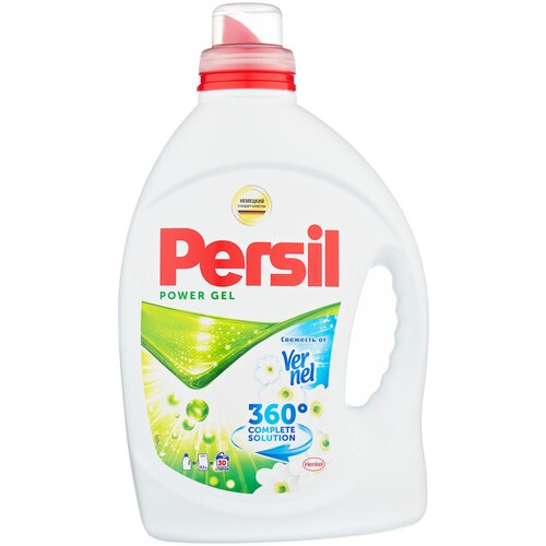 фото Гель для стирки persil свежесть от vernel 360 complete solution, 2.19 л, бутылка