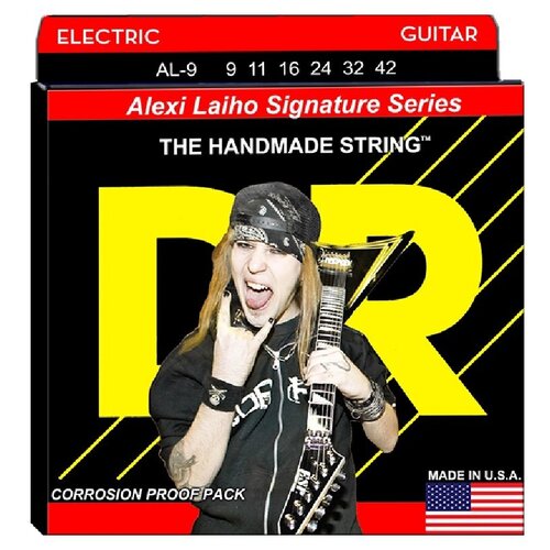 AL-9 Alexi Laiho Комплект струн для электрогитары, DR dr al 10 alexi laiho струны для электрогитары