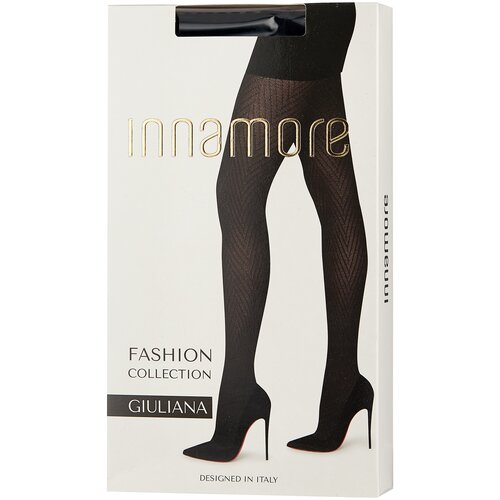 INNAMORE COLLANT Колготки Giuliana (nero, 2) (теплые с узором 