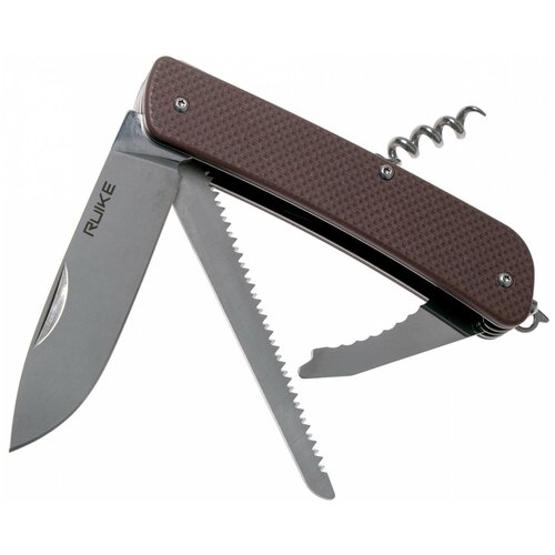 Нож многофункциональный RUIKE L32 коричневый нож складной туристический ruike l32 n
