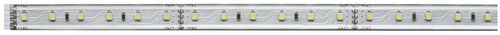 Светодиодная лента Paulmann Лента светодиодная Paulmann MaxLED 500 1м 6Вт 550лм 6500К 24В Покрытие Для расширения Баз комп 70664, 1 м, светодиодов: 72 шт., 6 Вт, холодный белый, 6500 К