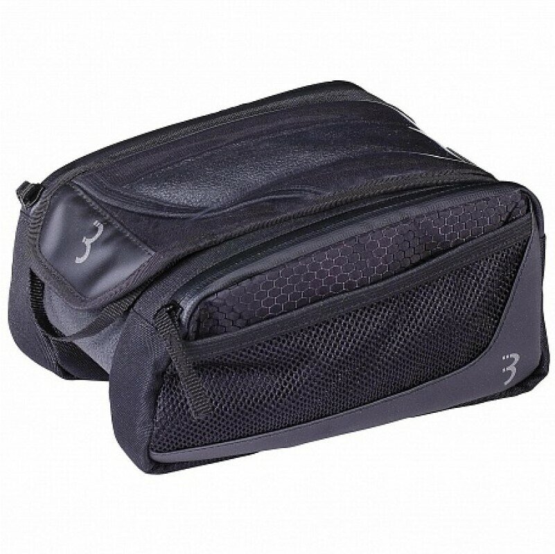 Велосумка BBB 2019 tubebag TopTank X toptube bag with phone pouch and side pouches 20 x 16 x 11cm - 1.5L black