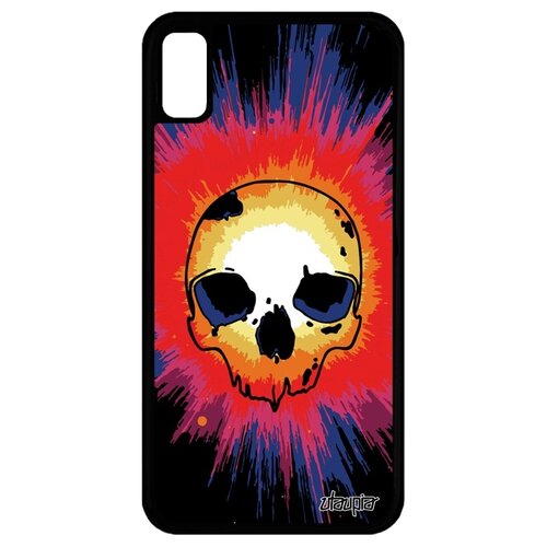 фото Чехол для смартфона iphone xr, "череп" хэллоуин скелет utaupia