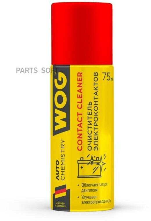 WOG WGC0327 WOG CONTACT CLEANER Очиститель контактов высокоэффективный быстросохнущий (0.075L)