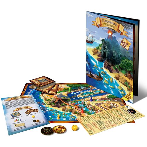 Игра настольная Нескучные игры Сокровища Флинта расширенное издание 8515