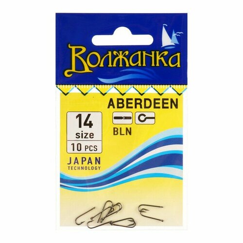 фото Крючки "волжанка" aberdeen №14, 10 шт volzhanka