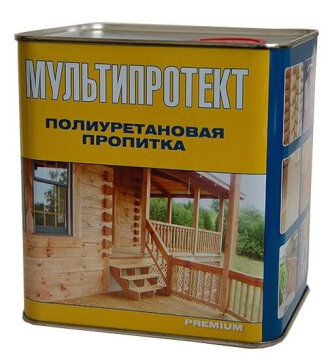 фото Мультипротект Универсальная полиуретановая пропитка 5л
