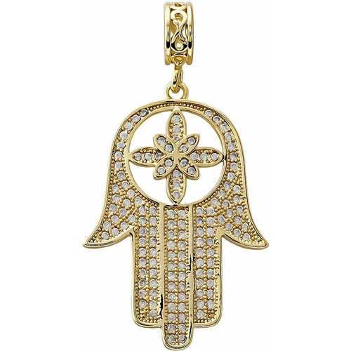 Подвеска Nouvelle mode фианит золотистый 1953₽