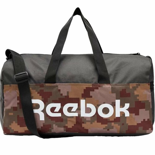 Сумка спортивная Reebok HC1697, 33 л, 26х25х51 см, черный, красный