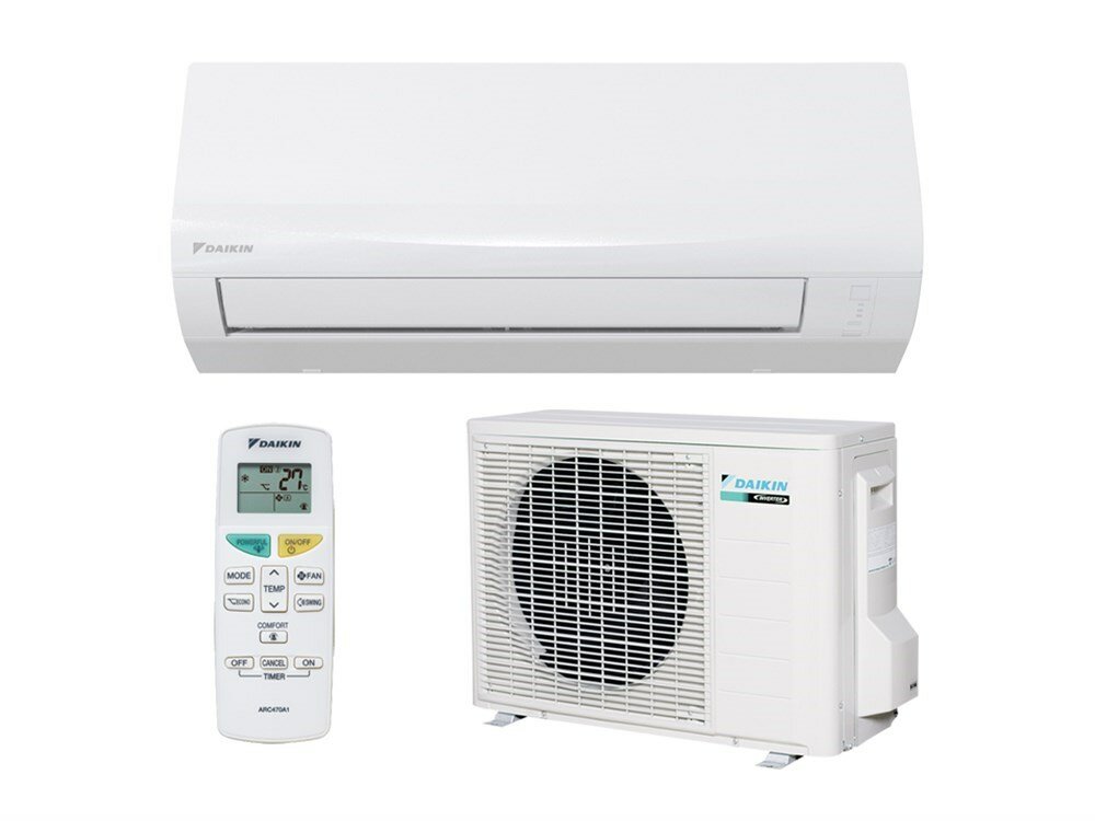 Бытовой кондиционер с низкотемпературным комплектом Daikin FTXF25E/RXF25E/-40 Белый