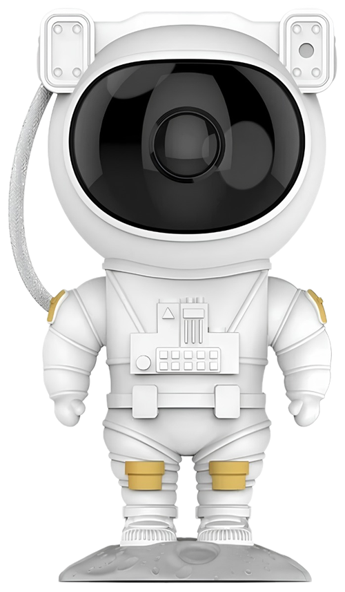 Детский ночник проектор Звездное небо Космонавт 20см