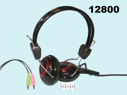 Наушники (гарнитура) Sven AP-640 с микрофоном 2 штекера 3.5мм 2.2м