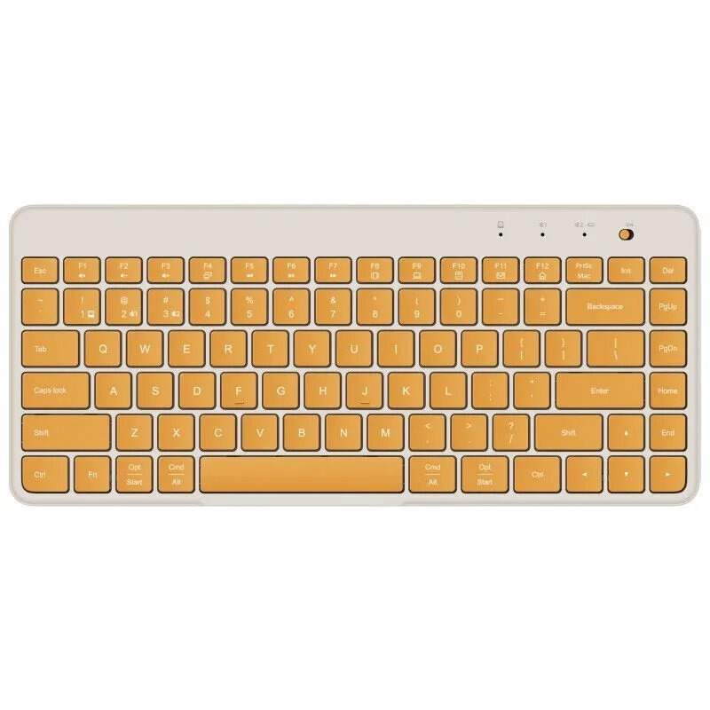 Беспроводная клавиатура Xiaomi Mi Dual Mode Wireless Keyboard (XMBXJP01YM) Yellow