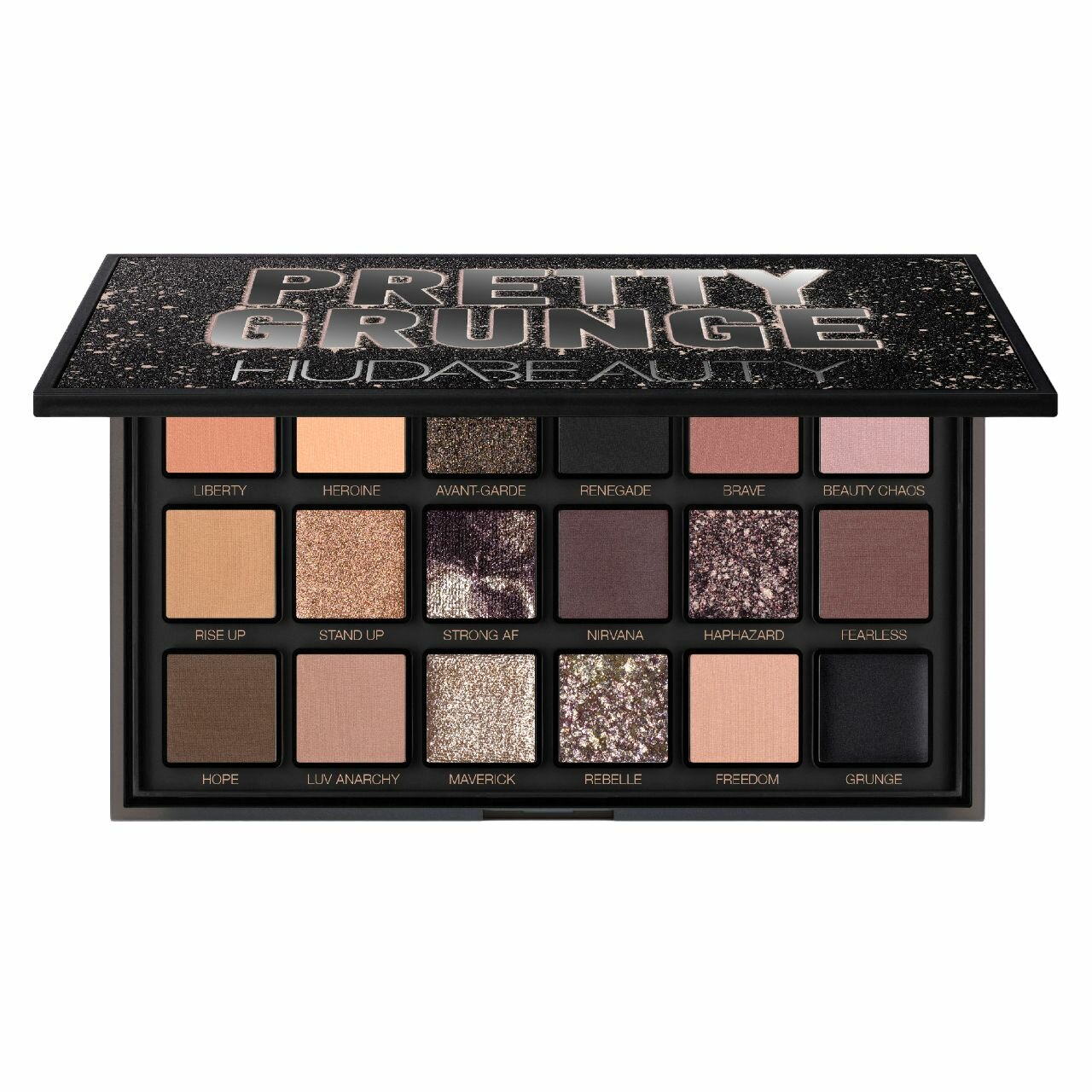 Палетка теней Huda Beauty Pretty Grunge Eyeshadow Palette