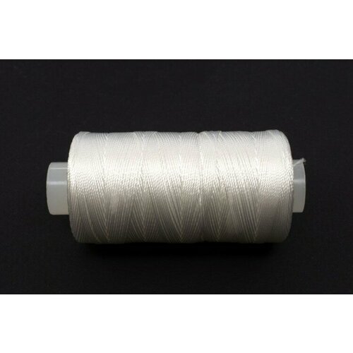 Нитки лавсановые 86Л, цвет №01 белый, намотка 200м, 1шт