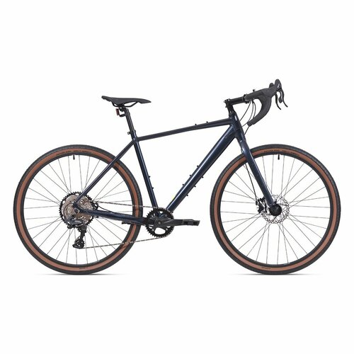Велосипед горный грэвэл GRAVEL 700С GS 395 DISC AL 10 скоростей RUSH HOUR черный алюминиевая рама 205 для роста 170-190 см гравийный гревэл гревел 4437500₽