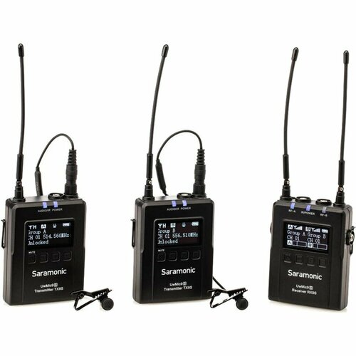 Радиосистема Saramonic UwMic9s Kit2 (RX9S+TX9S+TX9S) A01868