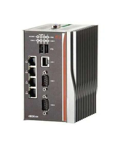 Компактный промышленный компьютер Axiomtek rBOX104-FL1.33G-RC-DC (уценка)