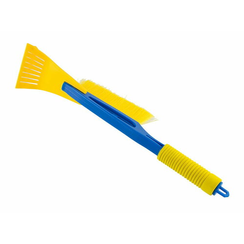 Щетка сметка для снега скребок 45см мягкая ручка DOLLEX SNW-2201