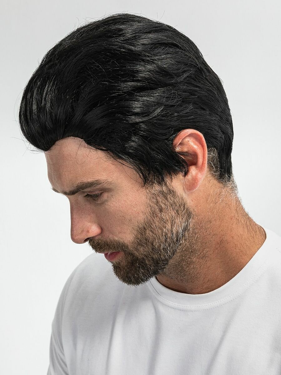 Парик мужской угольный — фото 1