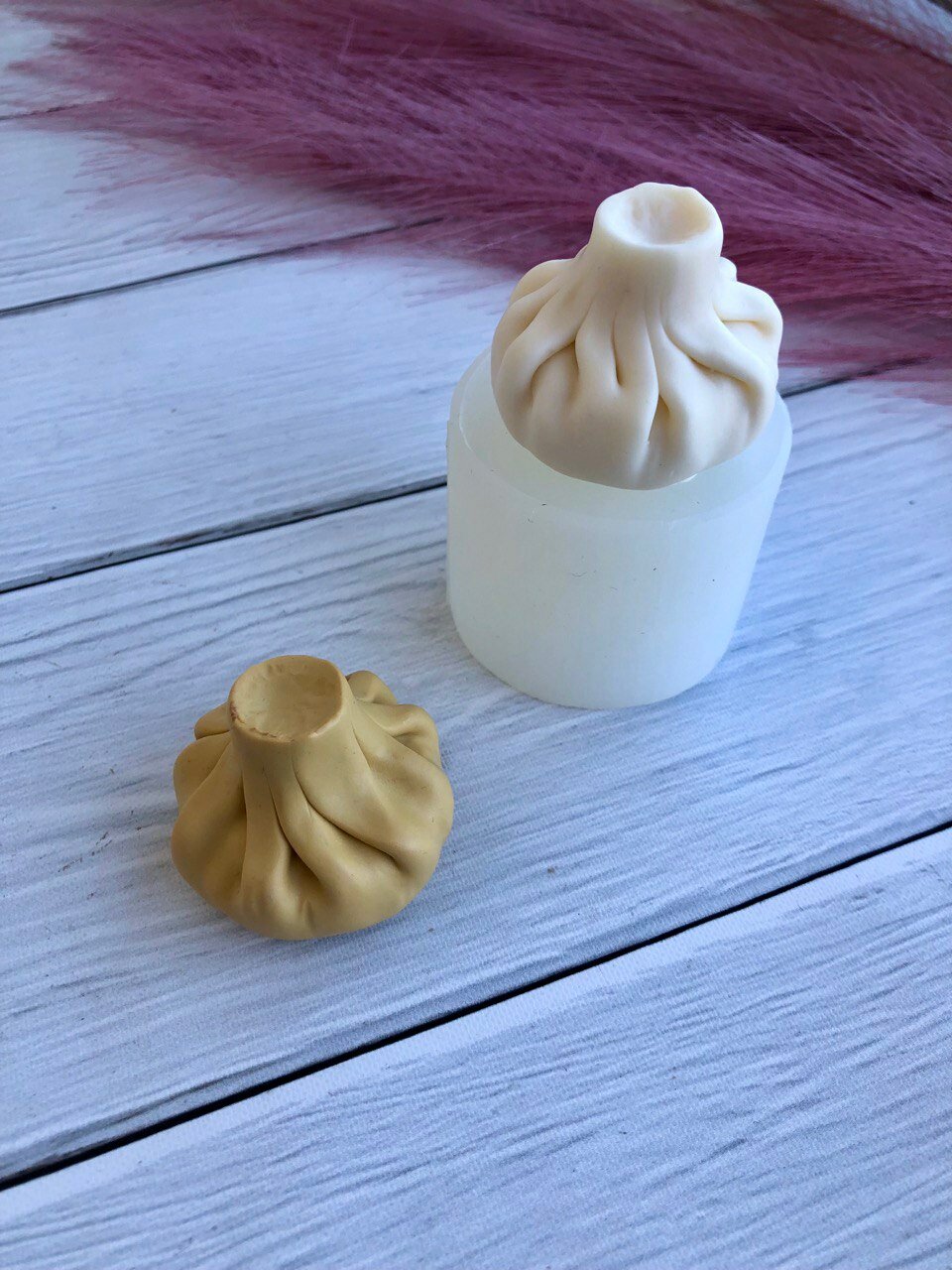 Молд силиконовый для шоколада 3D "Хинкали" — фото 1