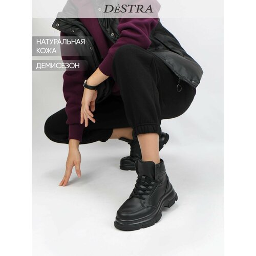 фото Ботинки destra демисезон, размер 40, черный