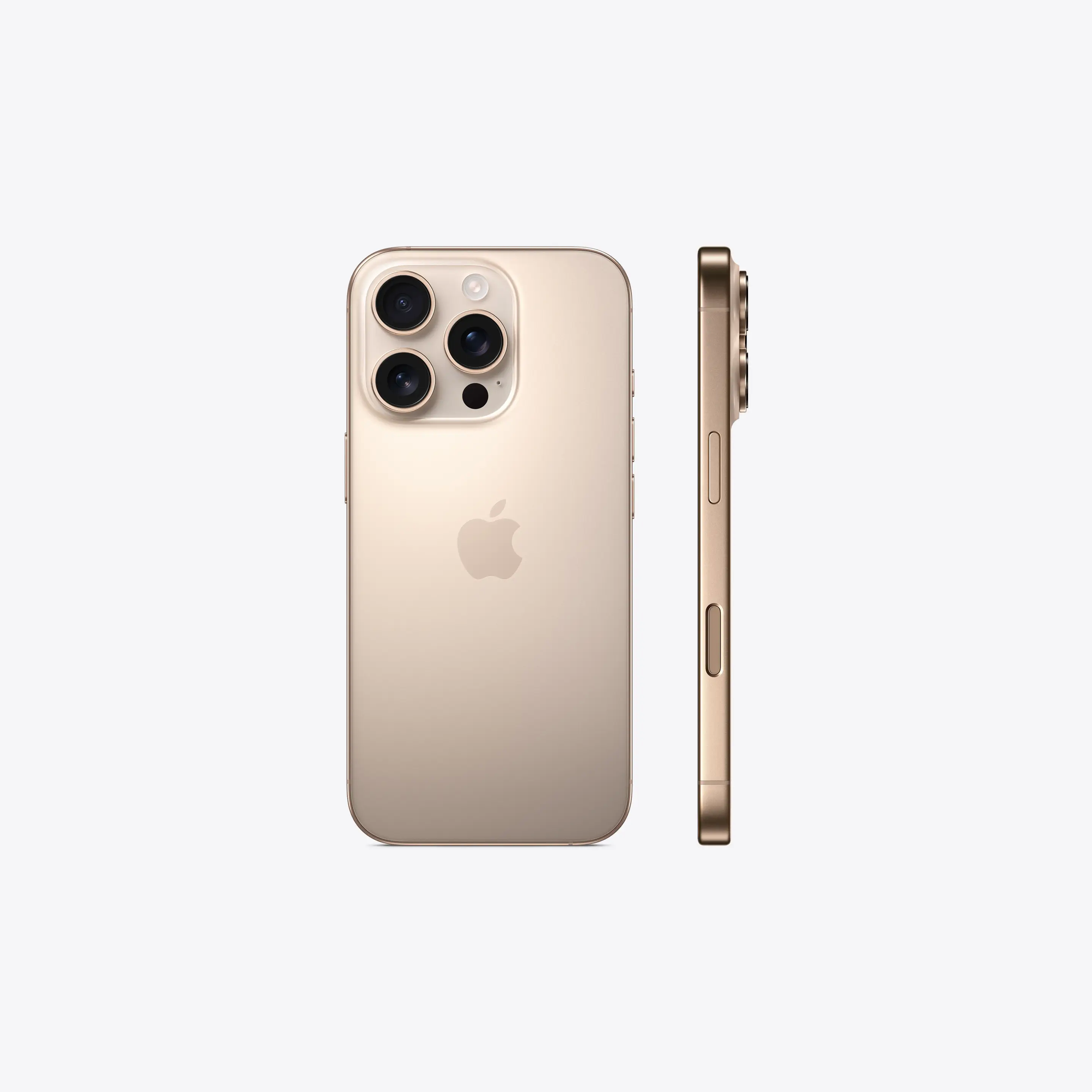 Смартфон Apple iPhone 16 Pro Max, 256 Гб, Dual: nano Sim + eSIM, Desert Titanium — фото 1