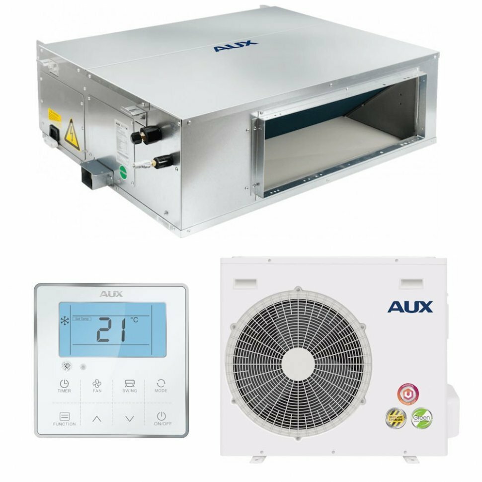 Канальный кондиционер AUX ALLD-H36/5R1C / AL-H36/5R1C(U)