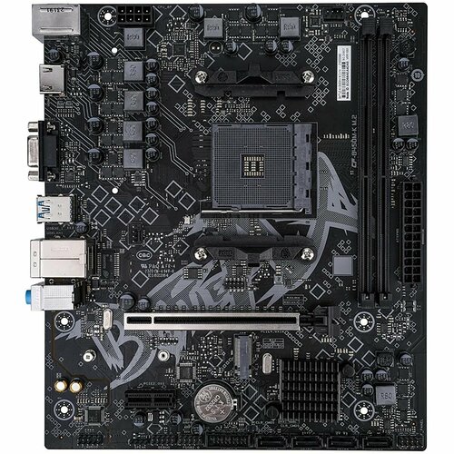 Материнская плата Colorful BATTLE-AX B450M-K M.2 V14, AM4, AMD B450, Micro-ATX, RTL (BATTLE-AX B450M-K M.2 V14)
