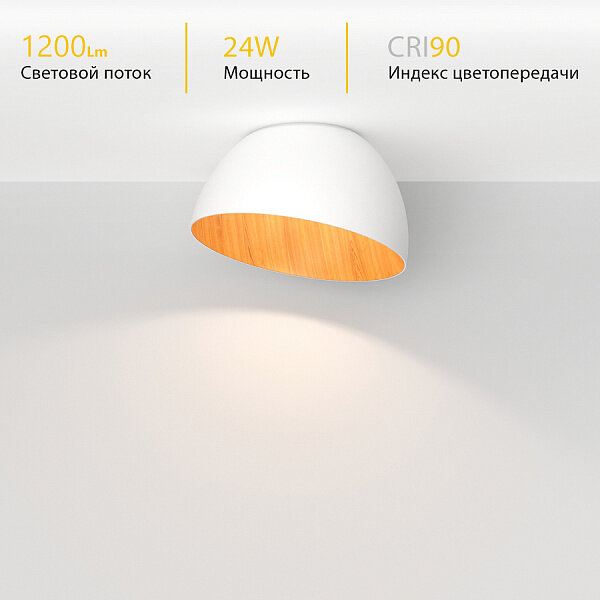 Накладной светодиодный светильник, люстра, спот потолочный Ledron GLOW D350