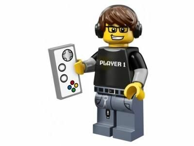 Конструктор LEGO Minifigures 71007 Series 12 Геймер / Video Game Guy (col12-4)