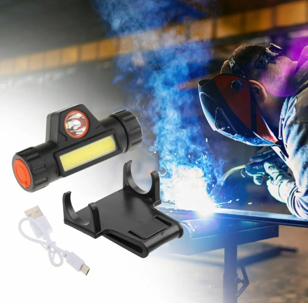 Фонарик для сварочной маски — фото 1