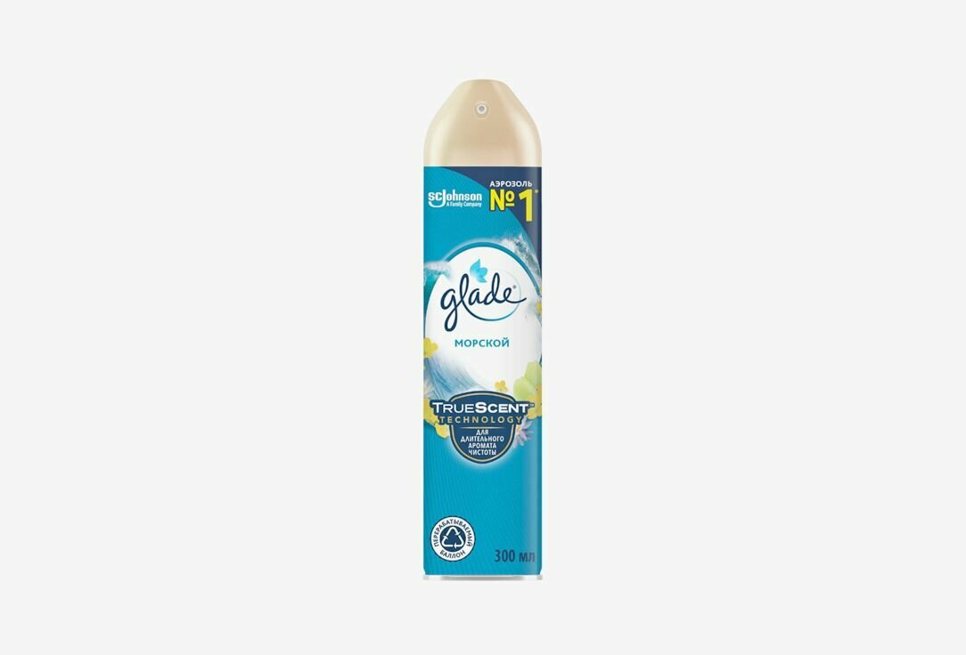 Освежитель воздуха GLADE Морской 300 мл 337 г