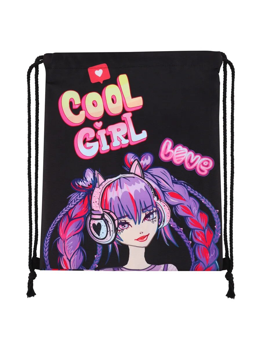 Мешок для обуви для девочек