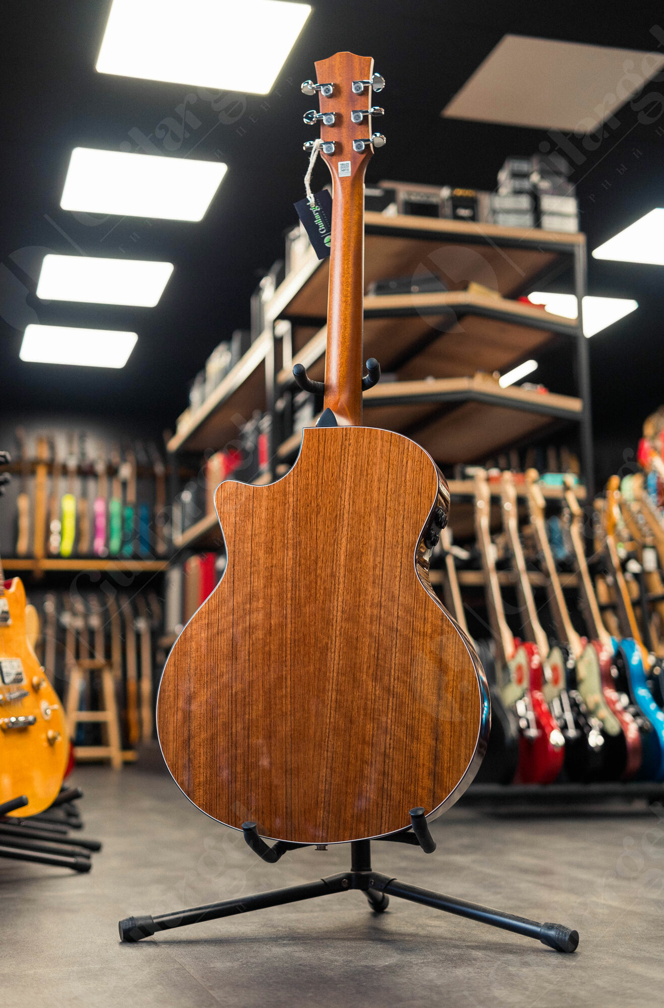 Трансакустическая гитара Kepma F2ME GA NAT с чехлом — фото 1