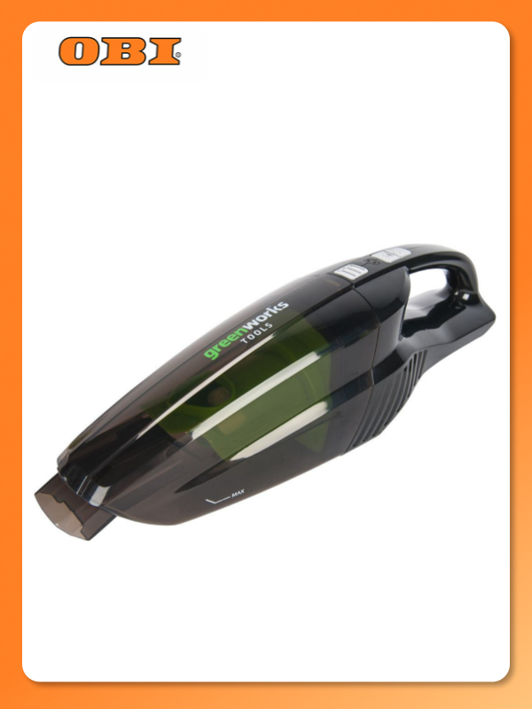 Пылесос ручной аккумуляторный Greenworks G24HV 24 В без АКБ и З/У (4700007)