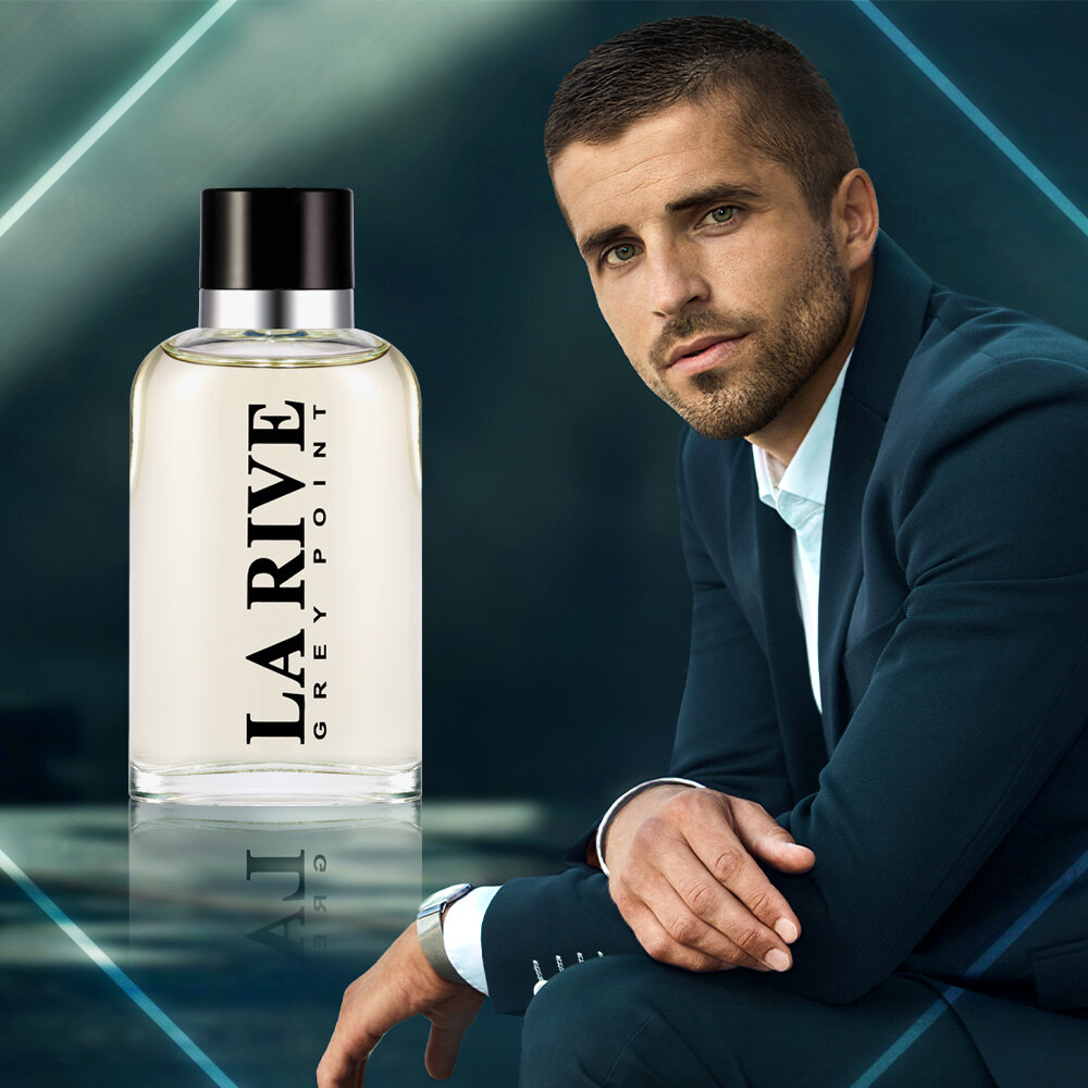 Мужская туалетная вода GREY POINT 90мл, производитель Польша — фото 1